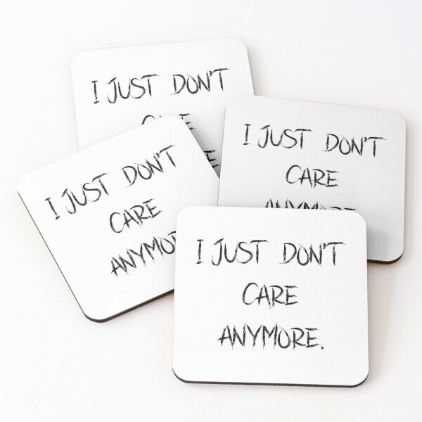 Item preview, i just don't care anymore designed and sold by motivation4you.