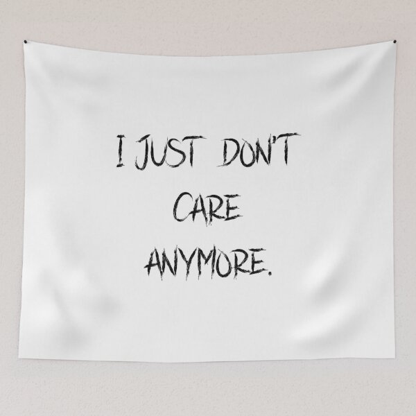 Item preview, i just don't care anymore designed and sold by motivation4you.