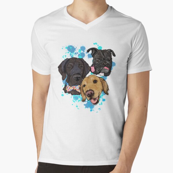 Freddie, Betty and Percy OH-MY! V-Neck T-Shirt