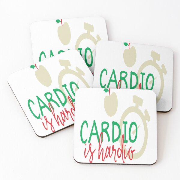 Item preview, Cardio is Hard Workout Tshirt designed and sold by TravelAl.