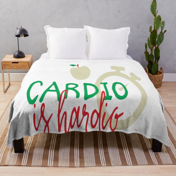 Item preview, Cardio is Hard Workout Tshirt designed and sold by TravelAl.