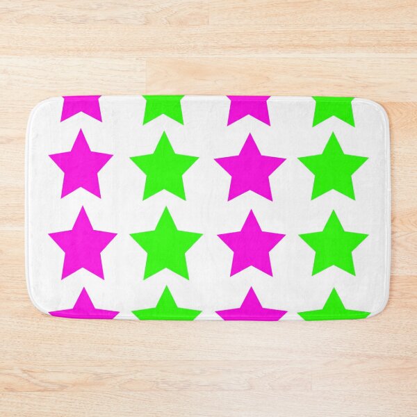 Item preview, green and pink stars designed and sold by KaylaH22.