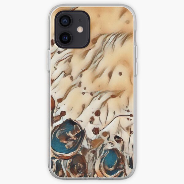 Poppy Garden 2 designed & created by (c) Janet Watson Art iPhone Soft Case