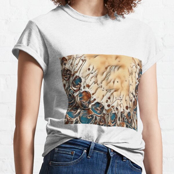 Poppy Garden 2 designed & created by (c) Janet Watson Art Classic T-Shirt