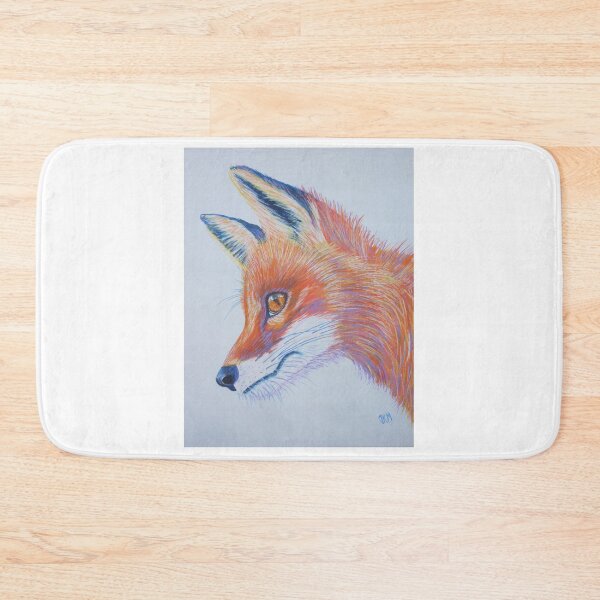 Item preview, Alert red fox head designed and sold by Julie Matthews.