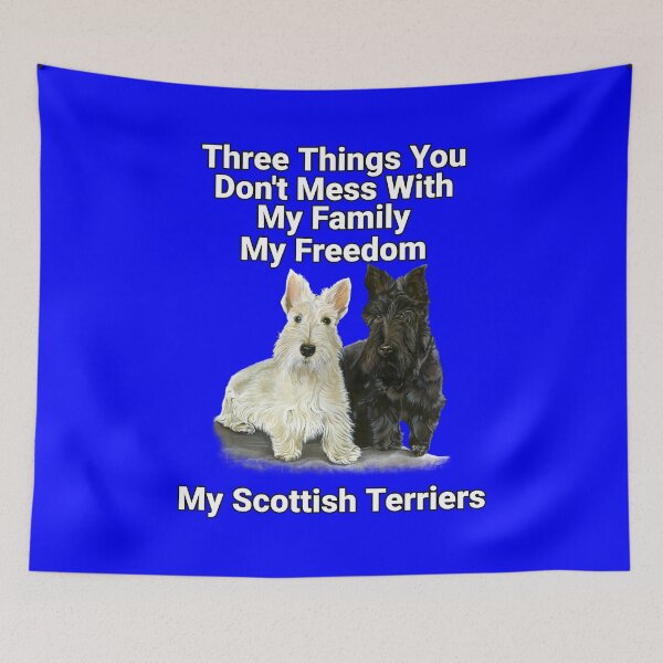 Item preview, Three Things You Don't Want To Mess With Scottish Terrier  designed and sold by fantasticdesign.