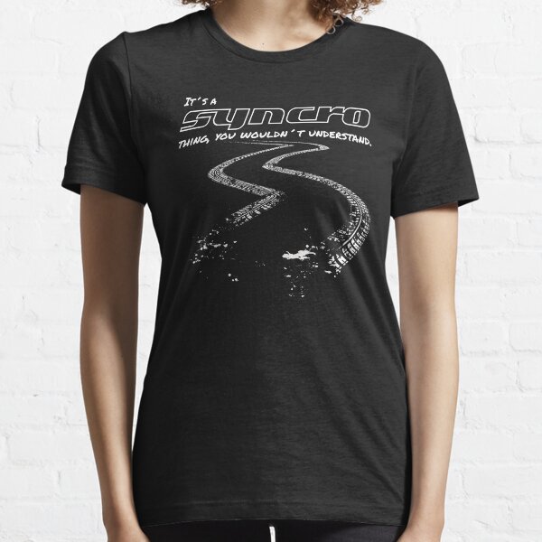 It´s a Syncro Thing... Reifenspuren Black Essential T-Shirt