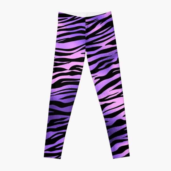 Tiger stripe print leggings