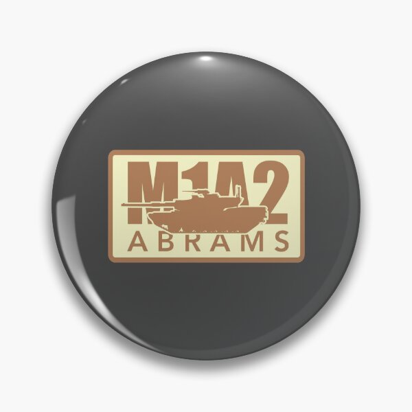 Item preview, M1A2 Abrams Desert Subdued Patch designed and sold by StrongVlad.