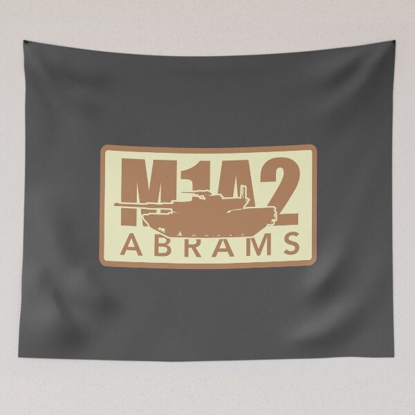 Item preview, M1A2 Abrams Desert Subdued Patch designed and sold by StrongVlad.