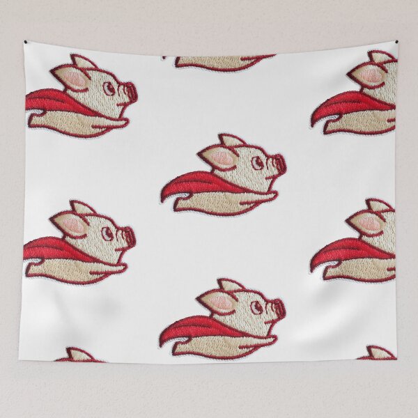 Item preview, Flying Pig Sticker designed and sold by designolo.