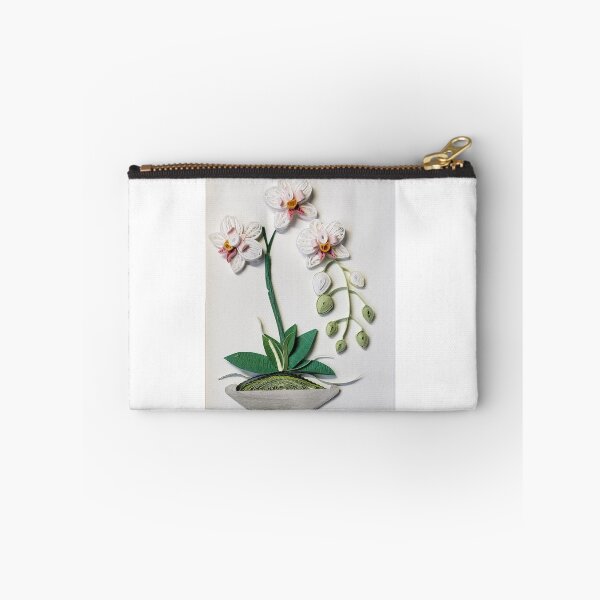 Item preview, Printed Paper quilling Art. Happy Mother's day gift. botanical art.Birthday gift.Anniversary ,Orchid flower art. designed and sold by Sweetpaperdesignsol Hyunah Yi.