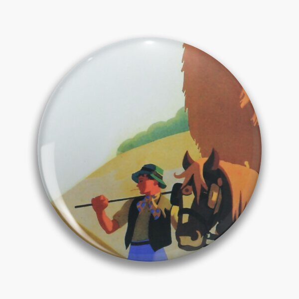Item preview, The South Downs vintage travel poster designed and sold by stickart-marek.
