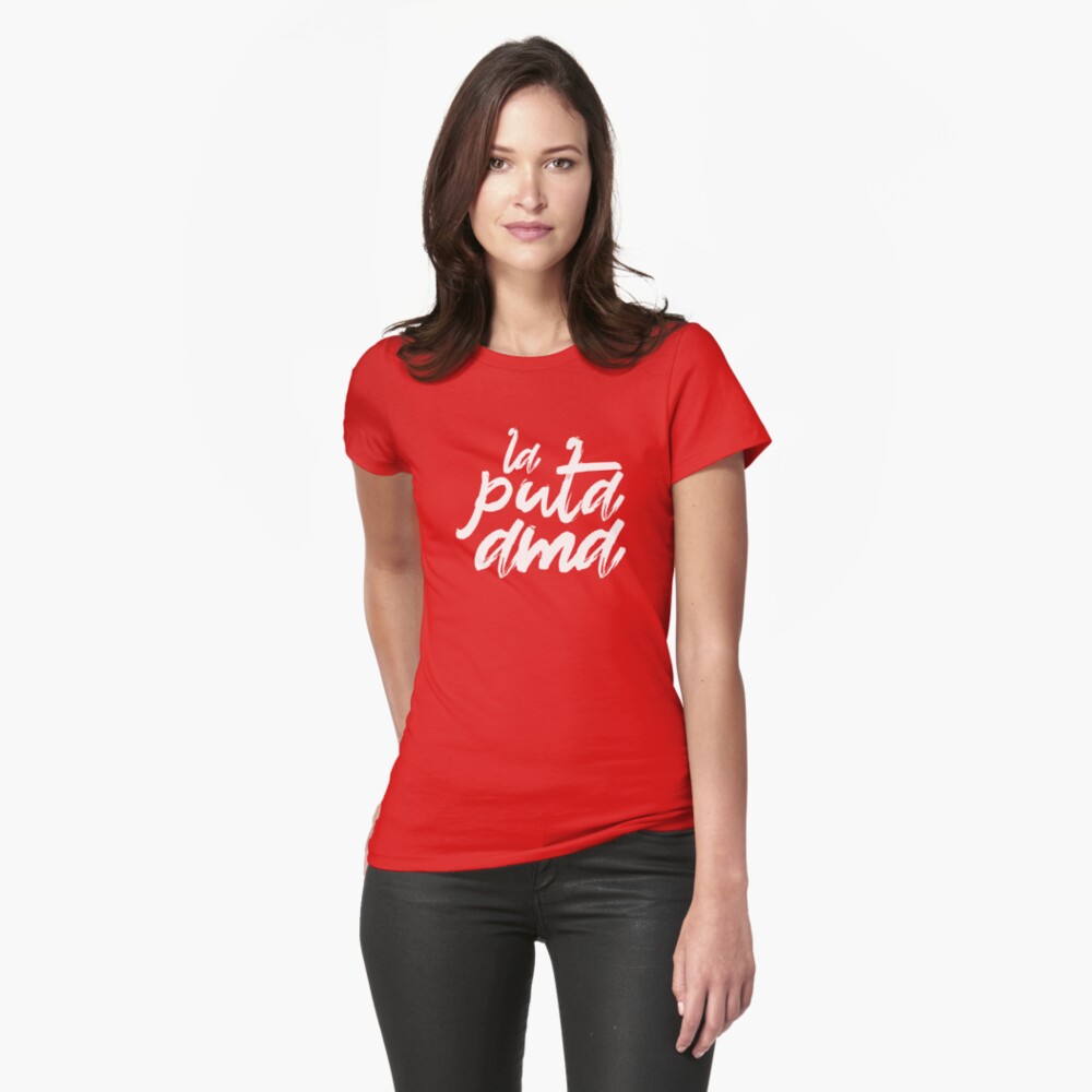 Item preview, Fitted T-Shirt designed and sold by vieke.