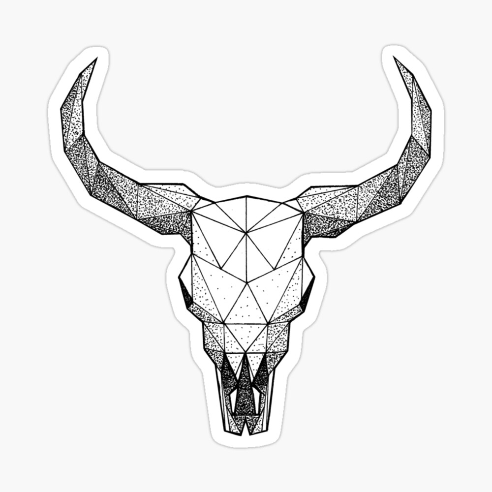 Geometric bull in... - Livelife Ink Tattoos Studio , Haldwani | Facebook