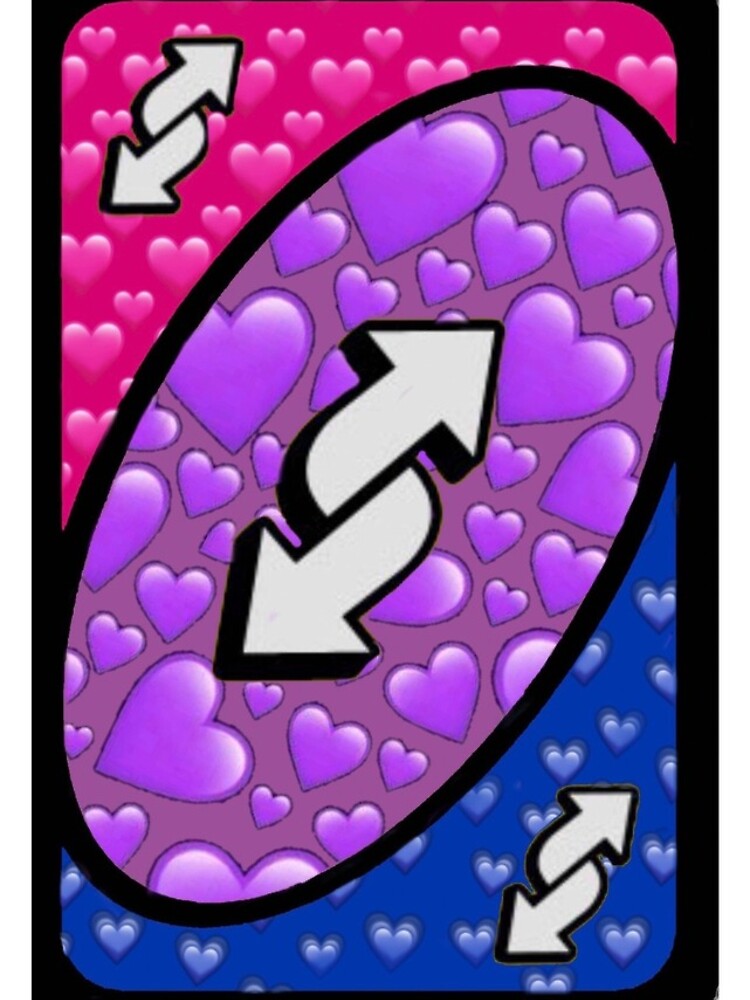 and suddenly a wild Reverse Uno Card appears! REVERSE? More like