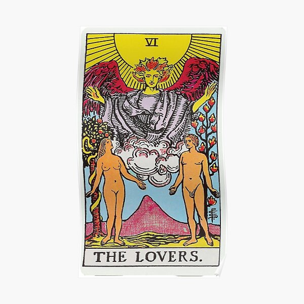The Lovers - Tarot Poster