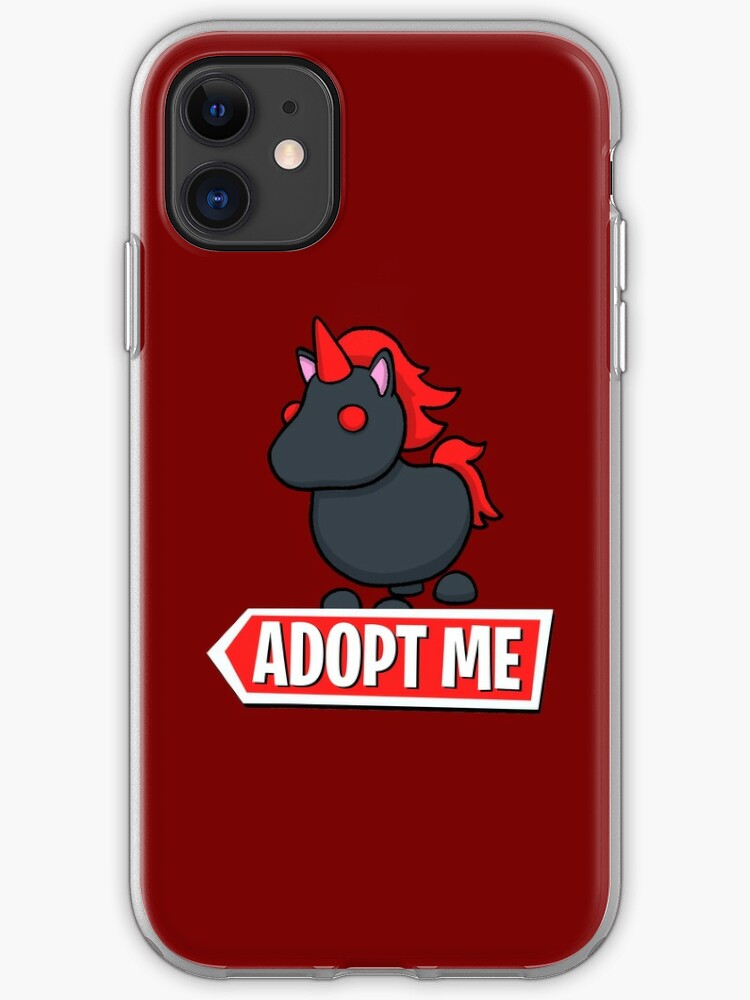 Adopt Me Evil Unicorn Iphone Case Cover By Pickledjo Redbubble - evil unicorn roblox adopt me pets unicorn