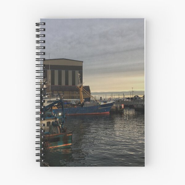 Item preview, Anochecer en el puerto de Peterhead. designed and sold by Howard Boyd.