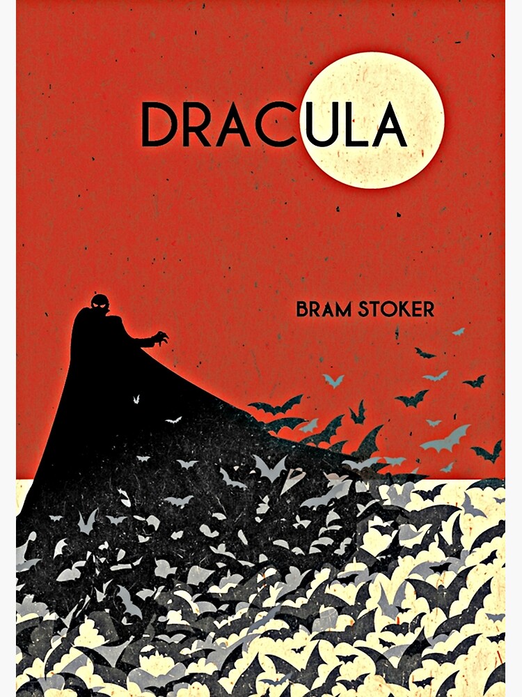 Dracula Book Cover, Bram Stoker, Art Print, Poster, Book Cover, Wall Art,  Print, Book Lover, Literary Gift, Painting, GIFTS -  Norway