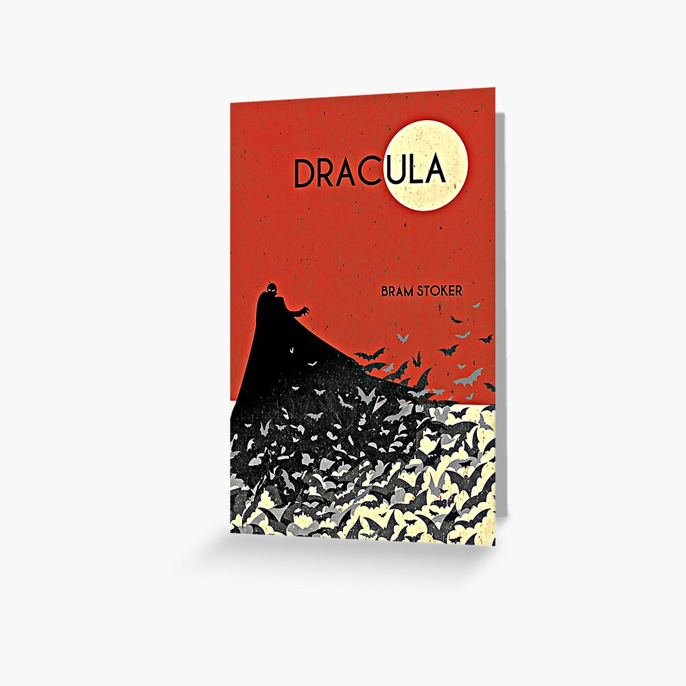 Dracula Book Cover, Bram Stoker, Art Print, Poster, Book Cover, Wall Art,  Print, Book Lover, Literary Gift, Painting, GIFTS 