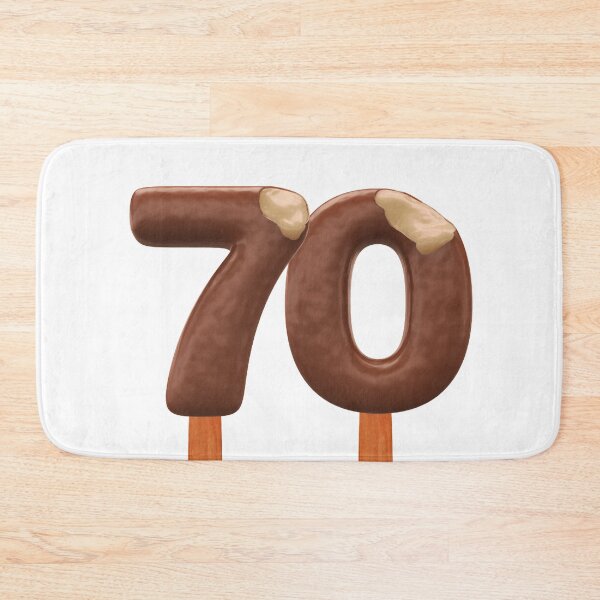 Item preview, 70 Ice Cream Seventy Number 3d Chocolate designed and sold by HelloFromAja.