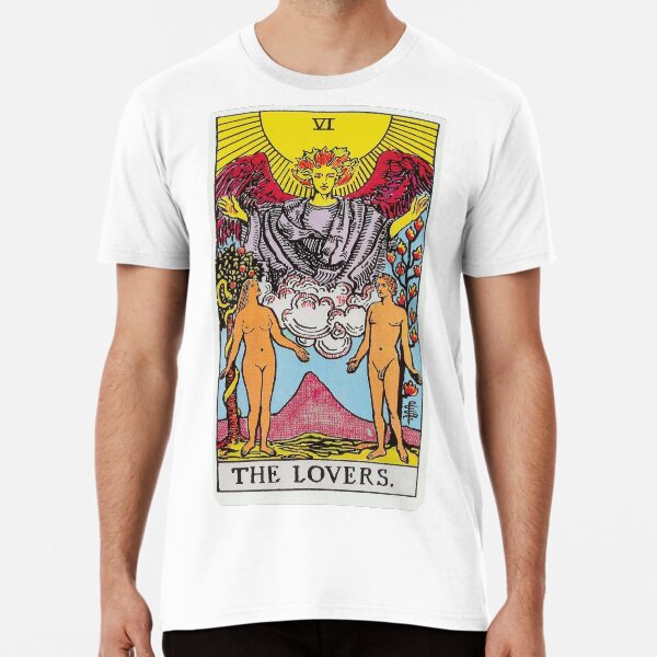 Vista previa del artículo con la obra «Los amantes - Tarot», diseñado y vendido por Lucymack.
