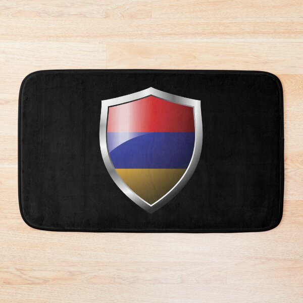 Item preview, Strong Armenia Flag Shield Country designed and sold by HelloFromAja.