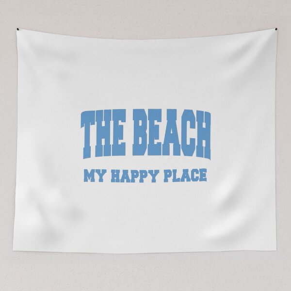 Item preview, The beach is my happy place designed and sold by SmileMiau.