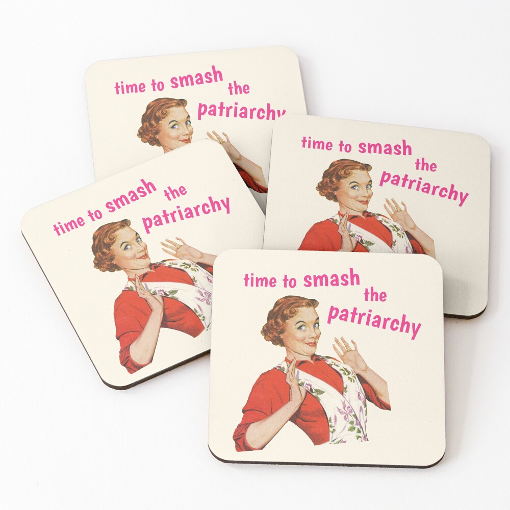 Time to Smash the Patriarchy! Coasters (Set of 4)