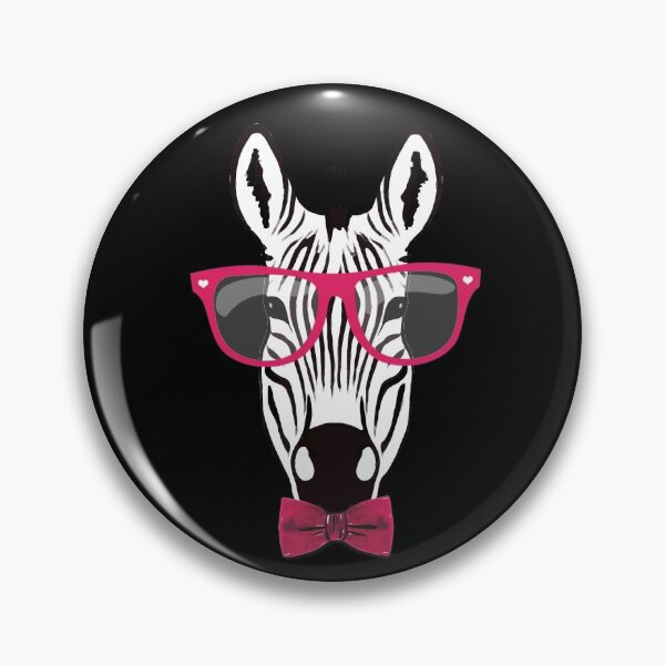 Item preview, zebra, hipster,nerd,vintage look,80s designed and sold by Collagedream.