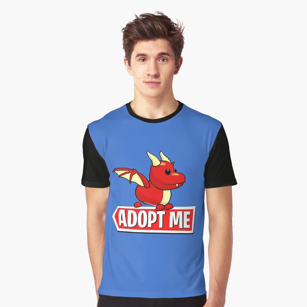 Adopt Me Dragon T Shirt By Pickledjo Redbubble - blue dragon roblox t shirt