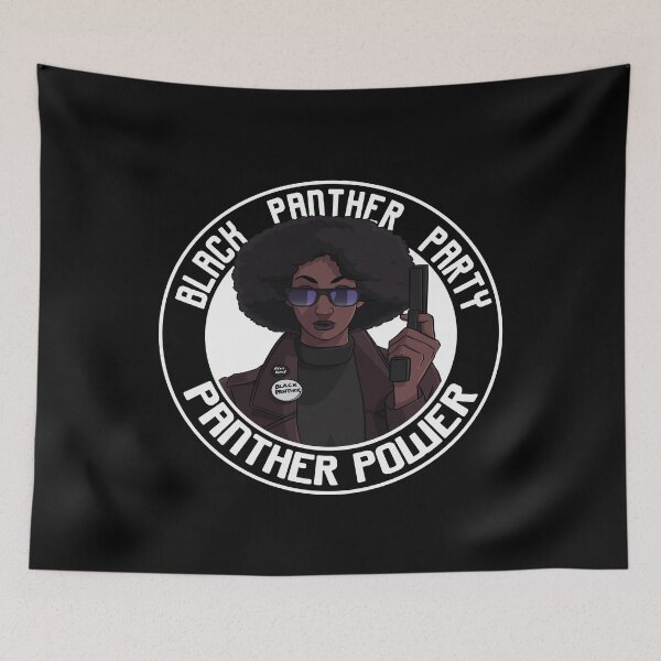 Item preview, Black Panther Party Logo designed and sold by Nosek1ng.