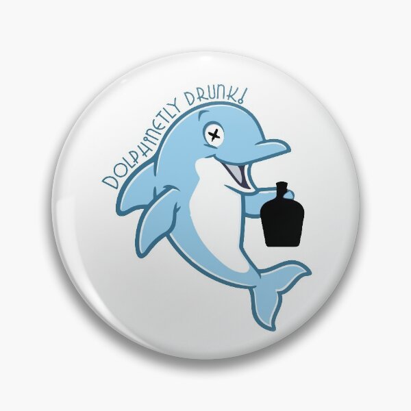 Item preview, Dolphinetly Drunk designed and sold by mrmagoofl.