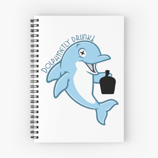 Item preview, Dolphinetly Drunk designed and sold by mrmagoofl.