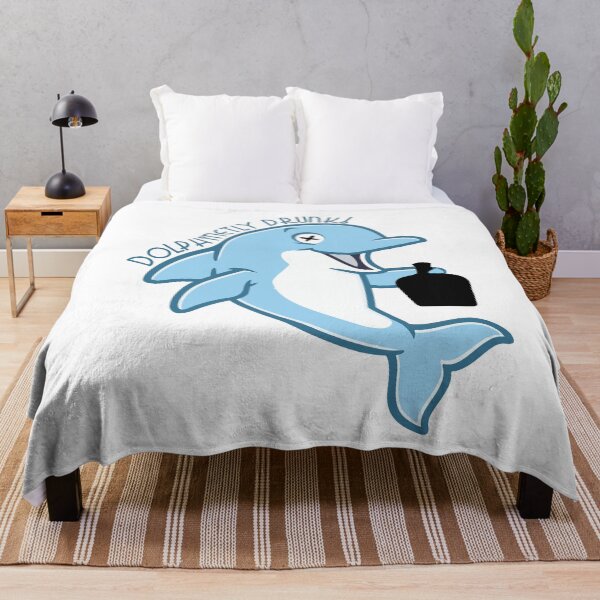 Item preview, Dolphinetly Drunk designed and sold by mrmagoofl.