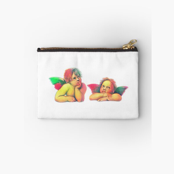 Item preview, Pop take on renaissance painting Two Cherubs by Raphael designed and sold by PeterProtozoa.