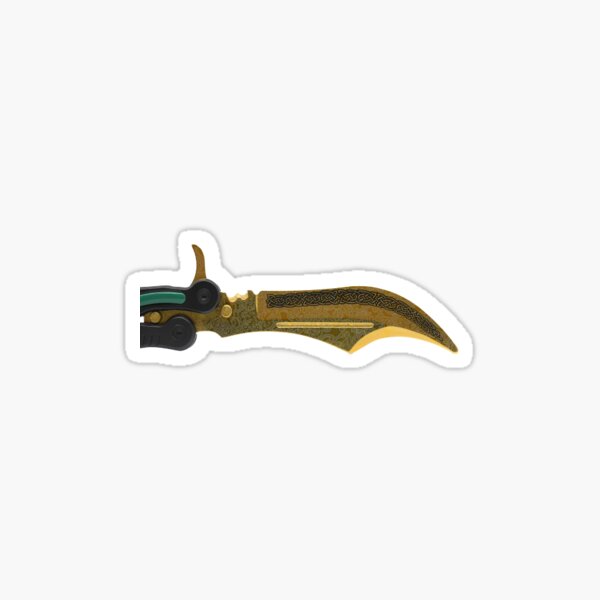 CS:GO Karambit Lore Knife  Sticker for Sale by UntitledH