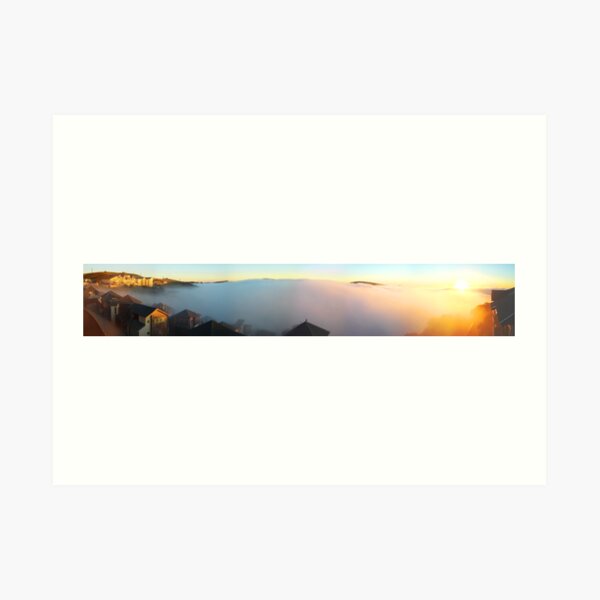 Sunrise at Mt Hotham (Megapan) Art Print