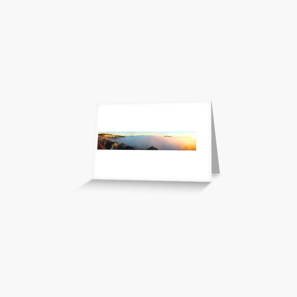 Sunrise at Mt Hotham (Megapan) Greeting Card