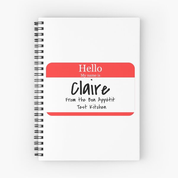 Item preview, claire saffitz name tag designed and sold by dancingmandy96.