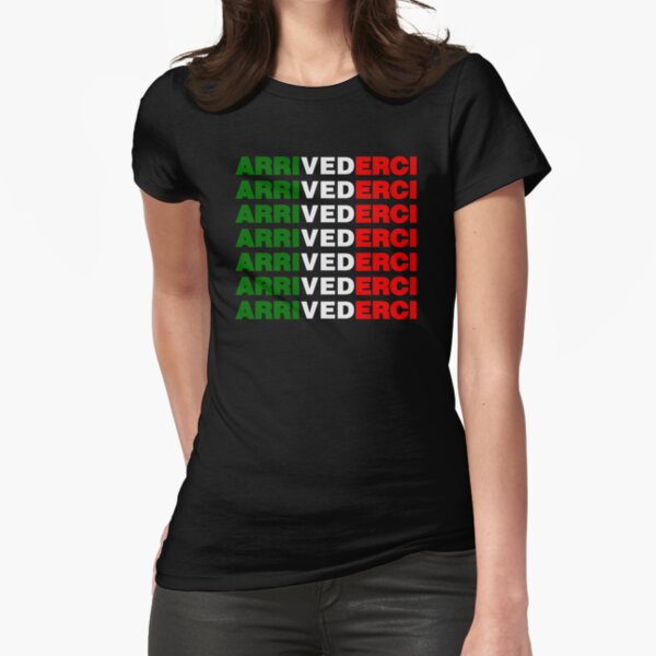 Flag Italia T Shirt Ruby Football Sports Italian Fans Top Sparkle Rhinestones