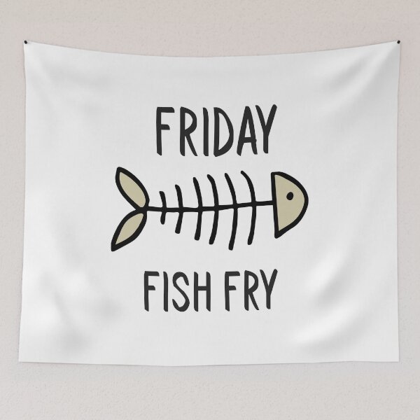Item preview, Friday Fish Fry designed and sold by InkMeister.