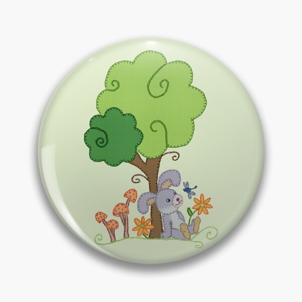 Item preview, Rabbit under the tree designed and sold by Blumchen.