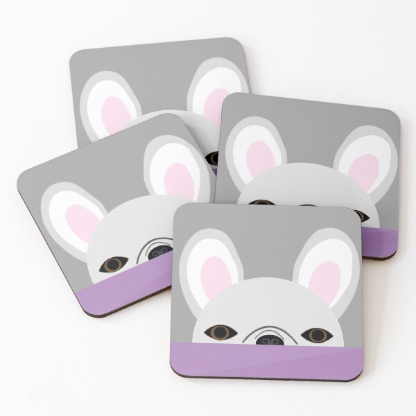 Item preview, Peekaboo Frenchie (Lavender) designed and sold by bunhuggerdesign.