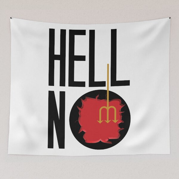 Item preview, Hell no! designed and sold by disruptedvibes.