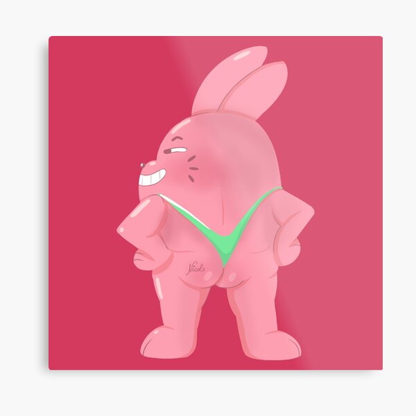 Richard from Gumball as Borat Metal Print