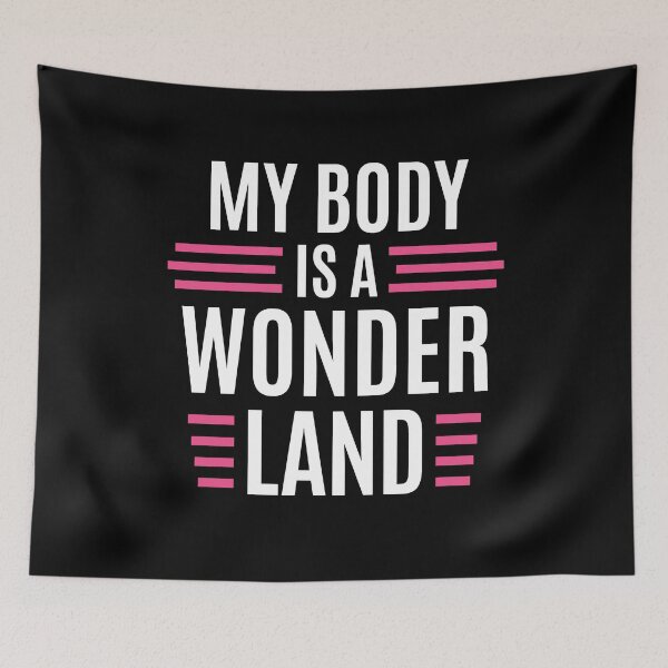 Item preview, My Body is a Wonderland designed and sold by Zagach Letters.
