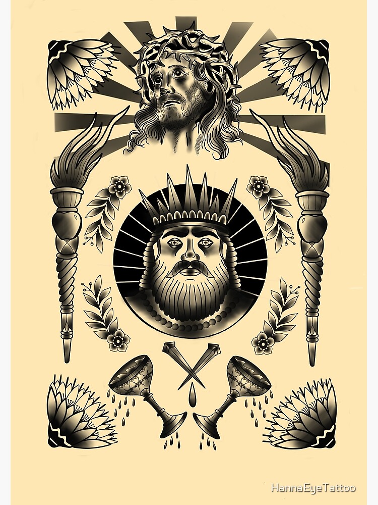 American Gods | Gaiman, Literary tattoos, Tattoos