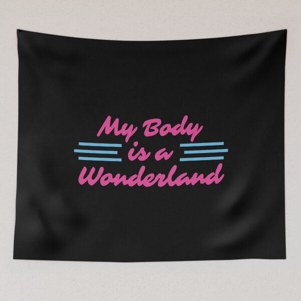 Item preview, My Body is a Wonderland designed and sold by Zagach Letters.